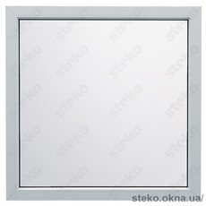 Окно Стеко S300 глухое 600х600мм